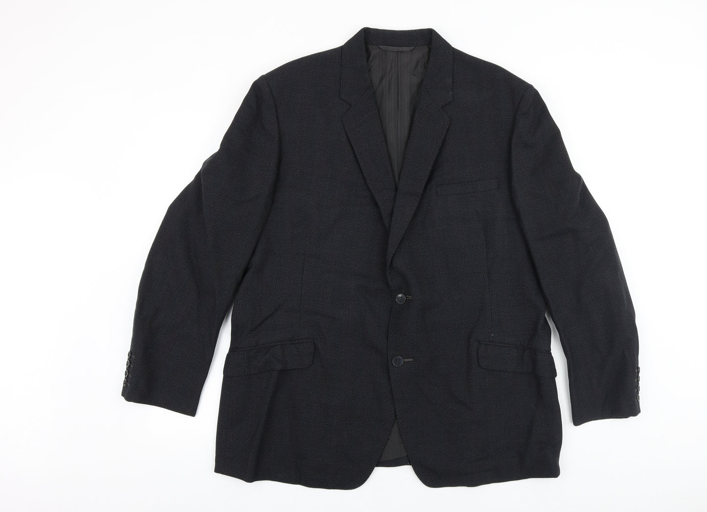 Burton Mens Black Polyester Jacket Suit Jacket Size 42 Regular