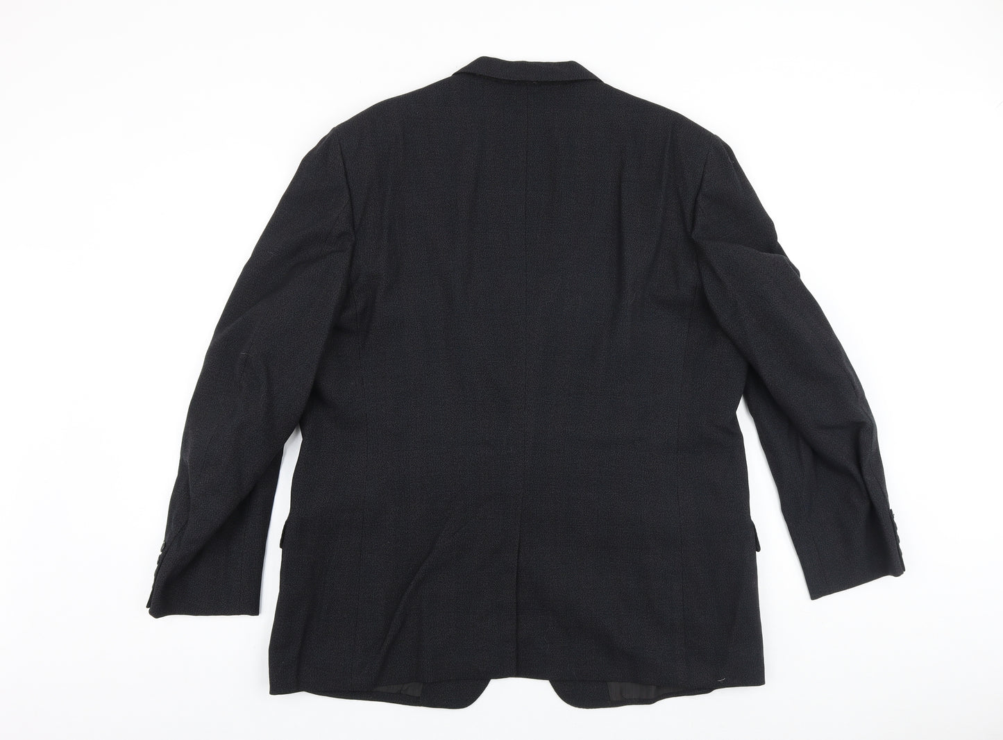 Burton Mens Black Polyester Jacket Suit Jacket Size 42 Regular