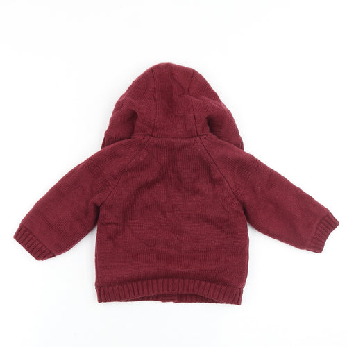 Nutmeg Baby Purple Jacket Coatigan Size 18-24 Months Button