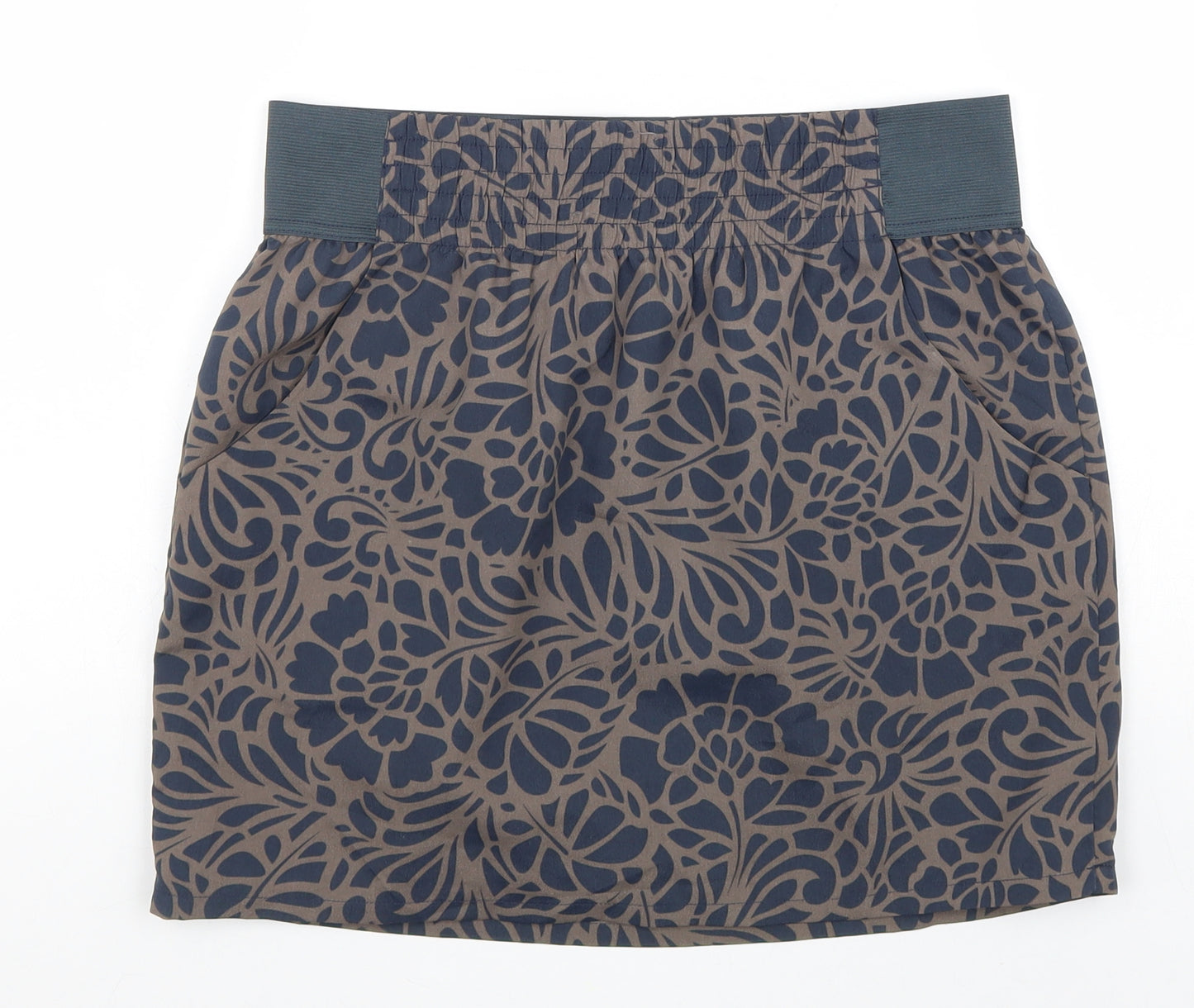 Gap Womens Black Floral Polyester Straight & Pencil Skirt Size M
