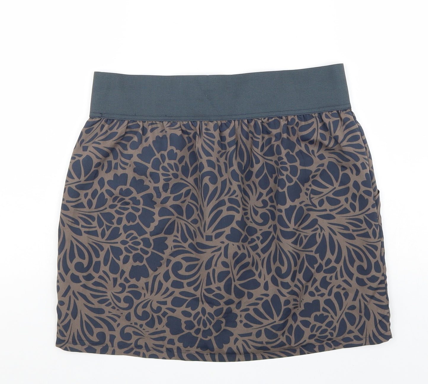 Gap Womens Black Floral Polyester Straight & Pencil Skirt Size M