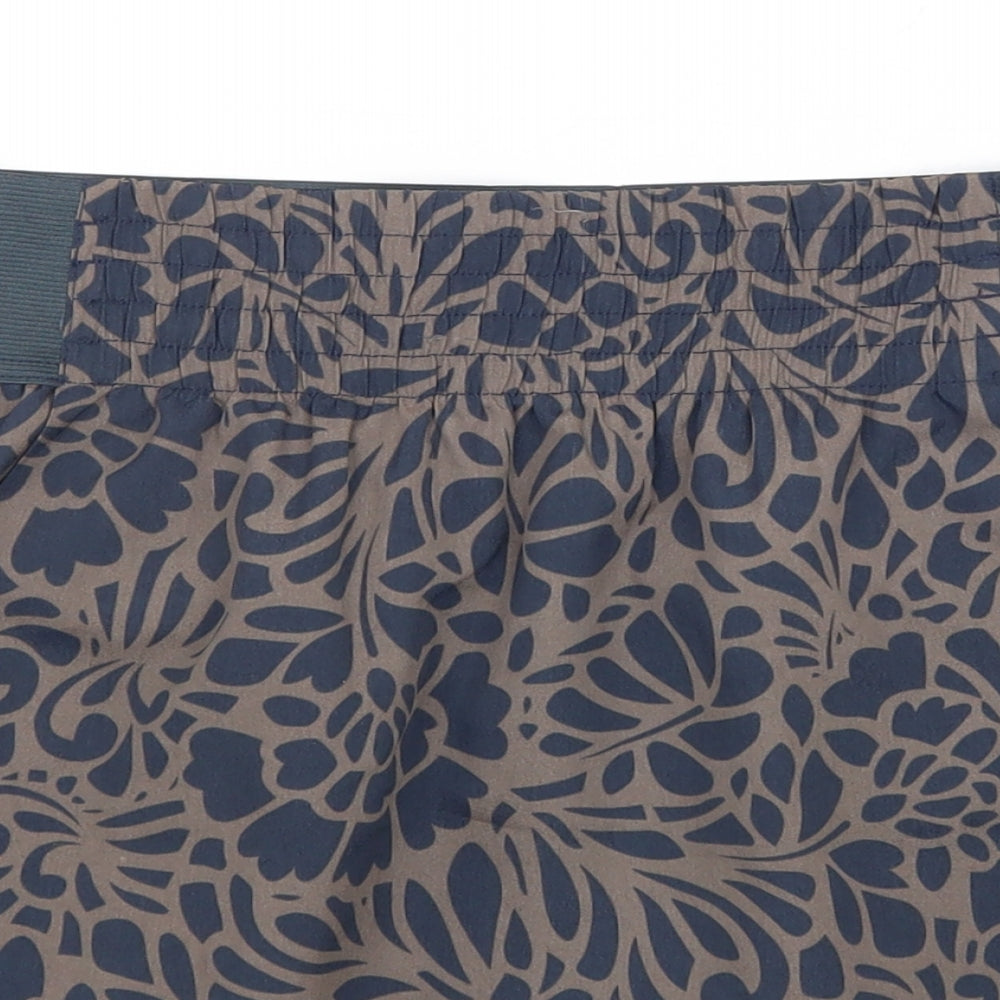 Gap Womens Black Floral Polyester Straight & Pencil Skirt Size M