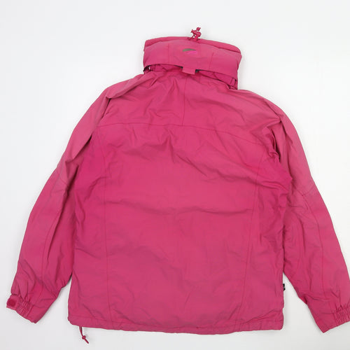 Mountain Life Womens Pink Jacket Size 12 Zip