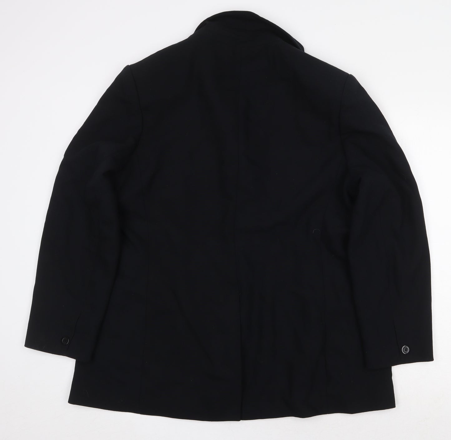 Hyphen Womens Black Jacket Blazer Size 20 Button