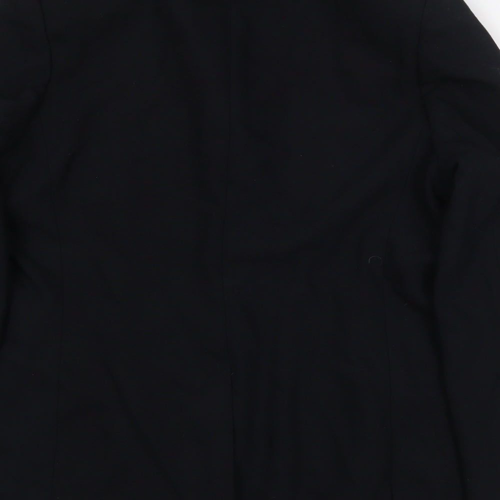Hyphen Womens Black Jacket Blazer Size 20 Button