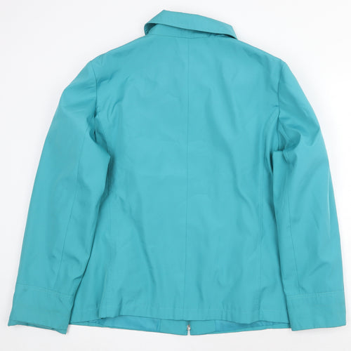 Bonmarché Womens Green Jacket Size L Zip