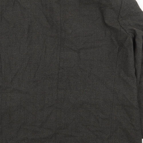 Marks and Spencer Mens Grey Wool Jacket Suit Jacket Size 46 Regular