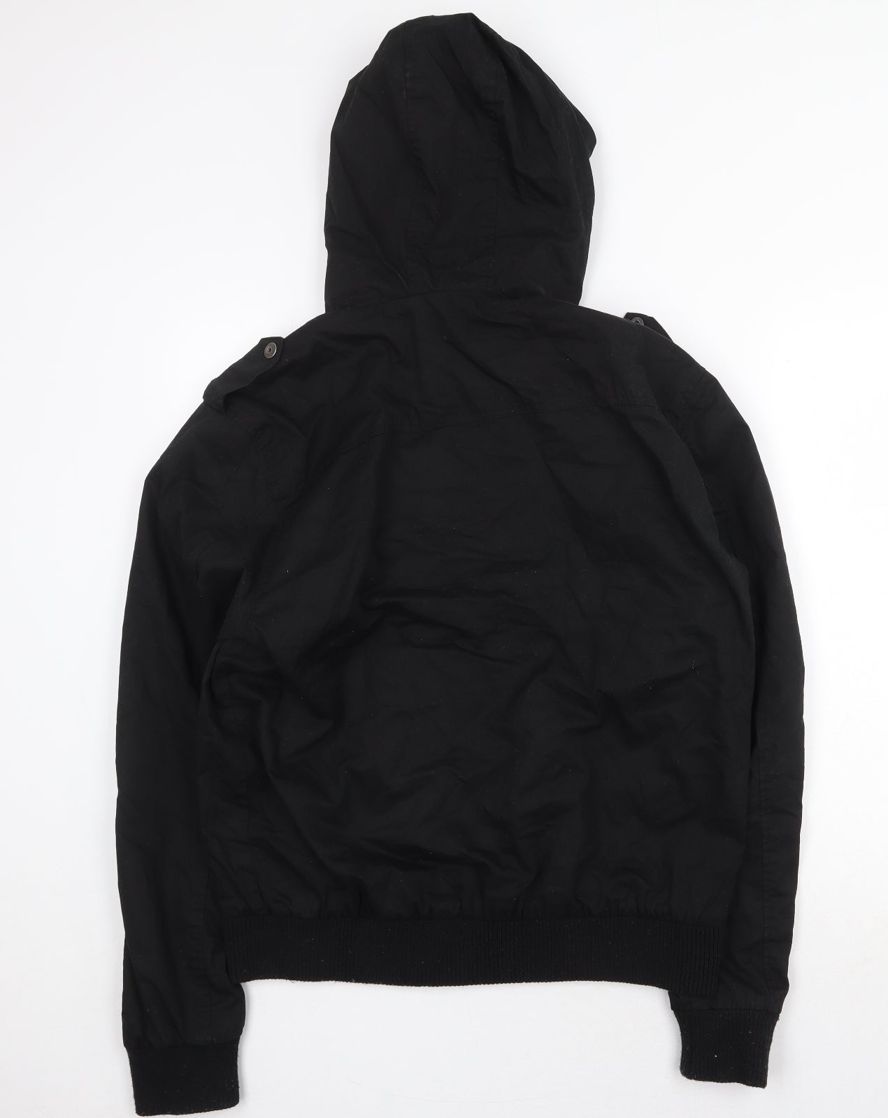 Burton Mens Black Bomber Jacket Jacket Size L Zip