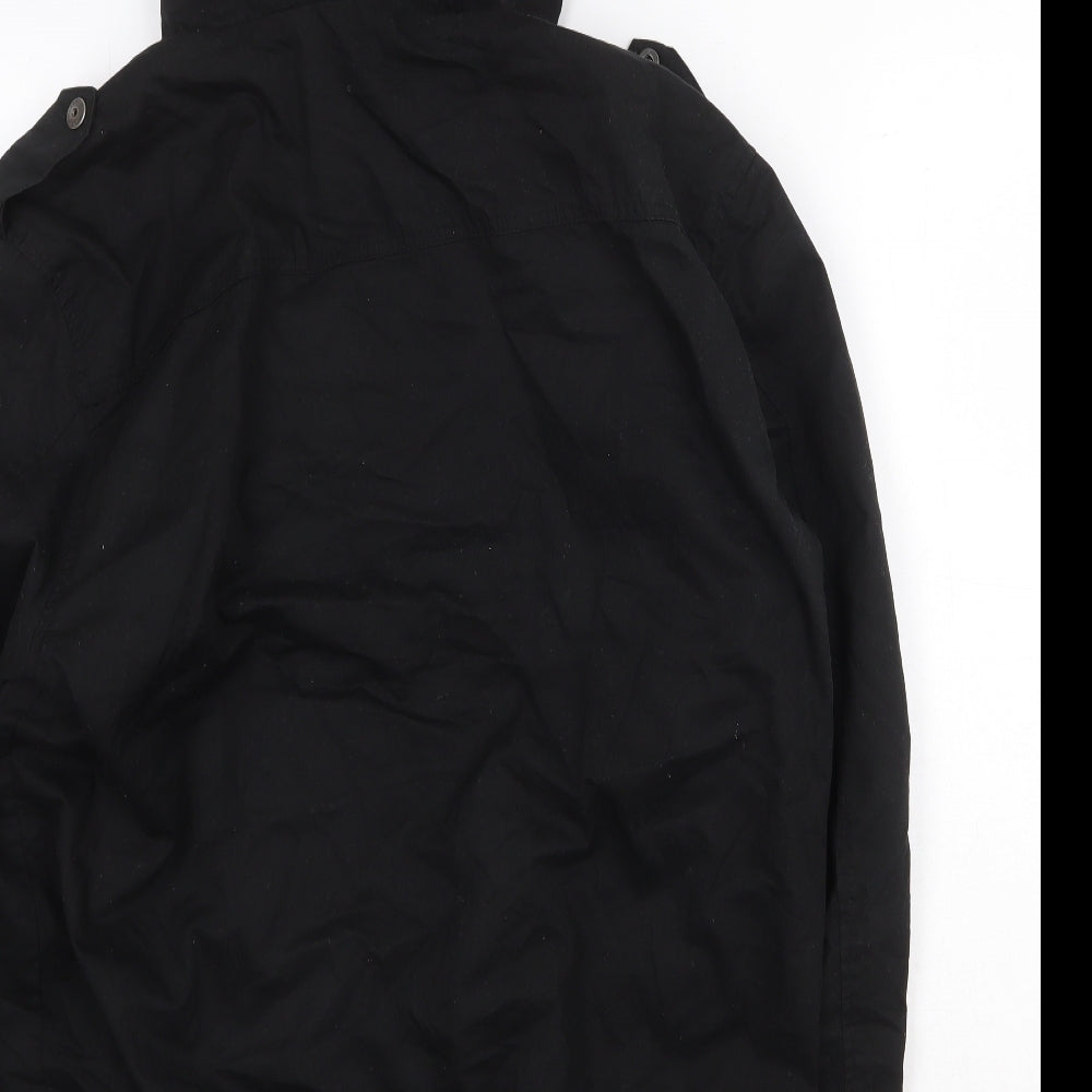 Burton Mens Black Bomber Jacket Jacket Size L Zip