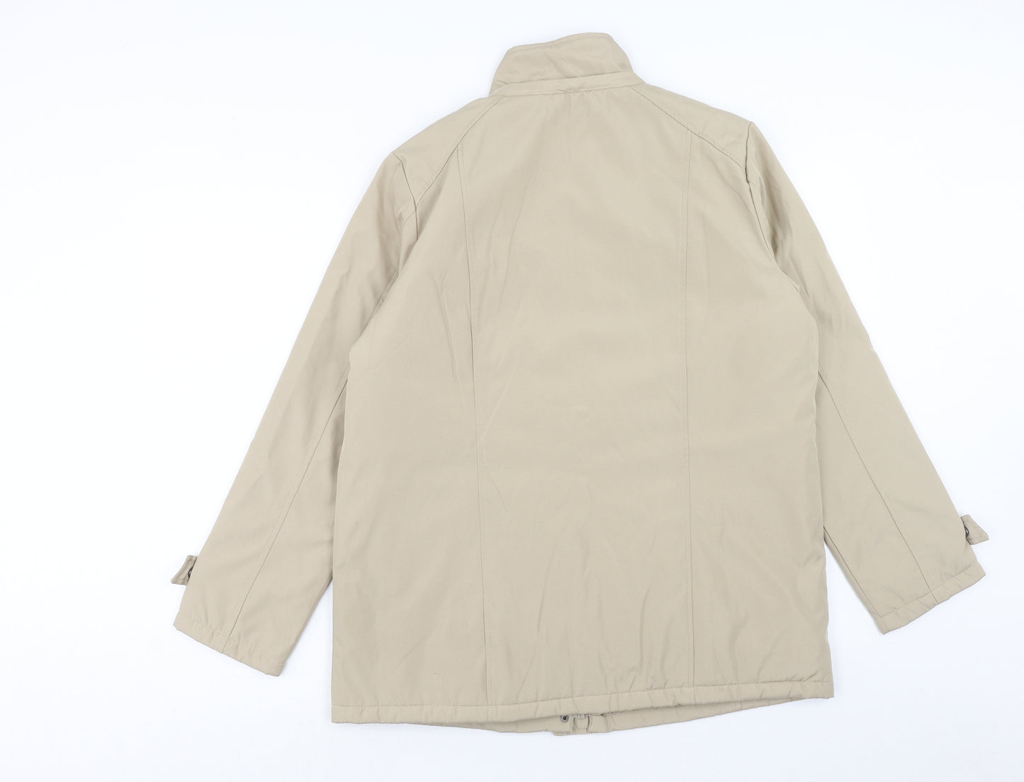 Bonmarché Womens Beige Jacket Size S Zip