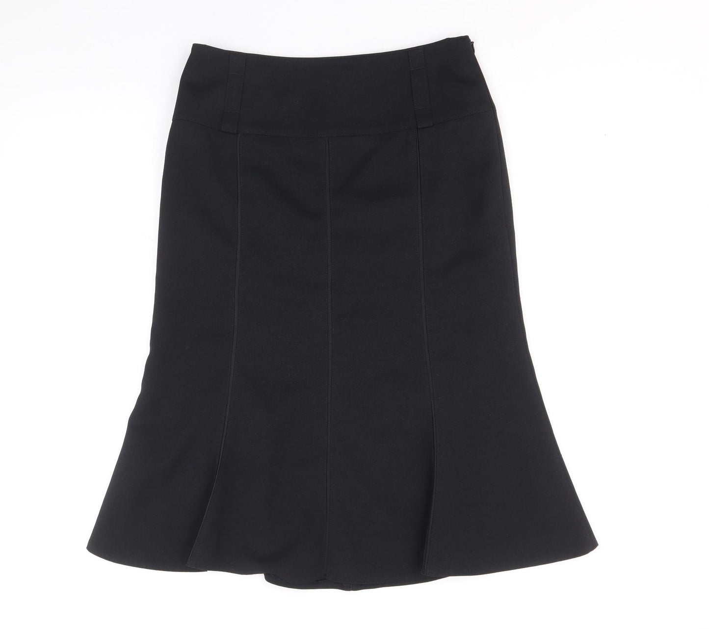 Betty Barclay Womens Black Polyester Swing Skirt Size 8 Zip