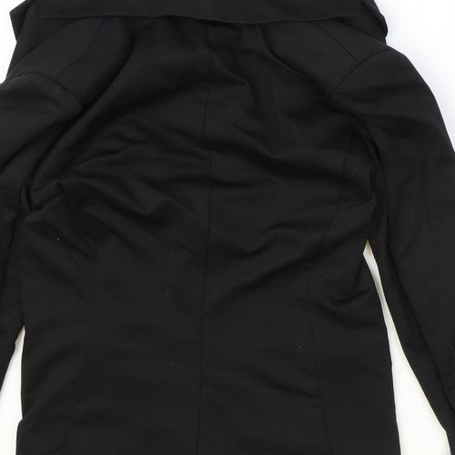 Kaleidoscope Womens Black Polyester Jacket Blazer Size 10