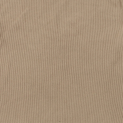 In the Style Womens Brown Round Neck Acrylic Pullover Jumper Size 10