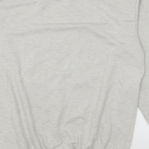 Bold Street Mens Grey Cotton Pullover Sweatshirt Size M
