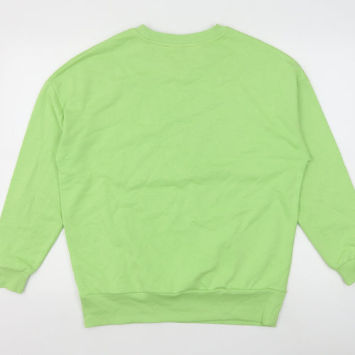 George Womens Green Cotton Pullover Sweatshirt Size XS Pullover - Don't hate meditate