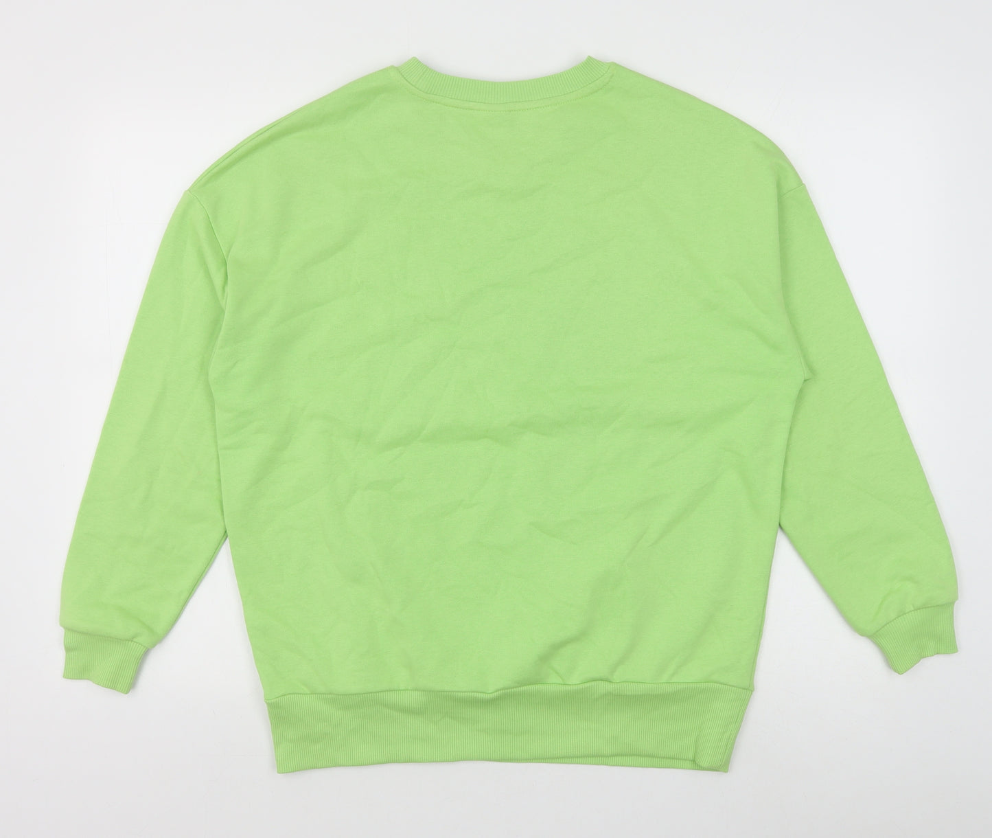 George Womens Green Cotton Pullover Sweatshirt Size XS Pullover - Don't hate meditate