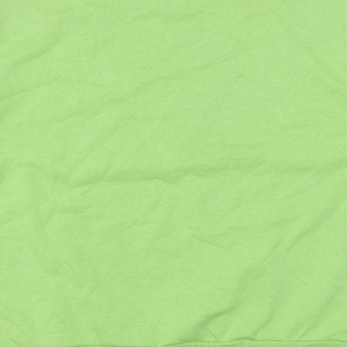 George Womens Green Cotton Pullover Sweatshirt Size XS Pullover - Don't hate meditate