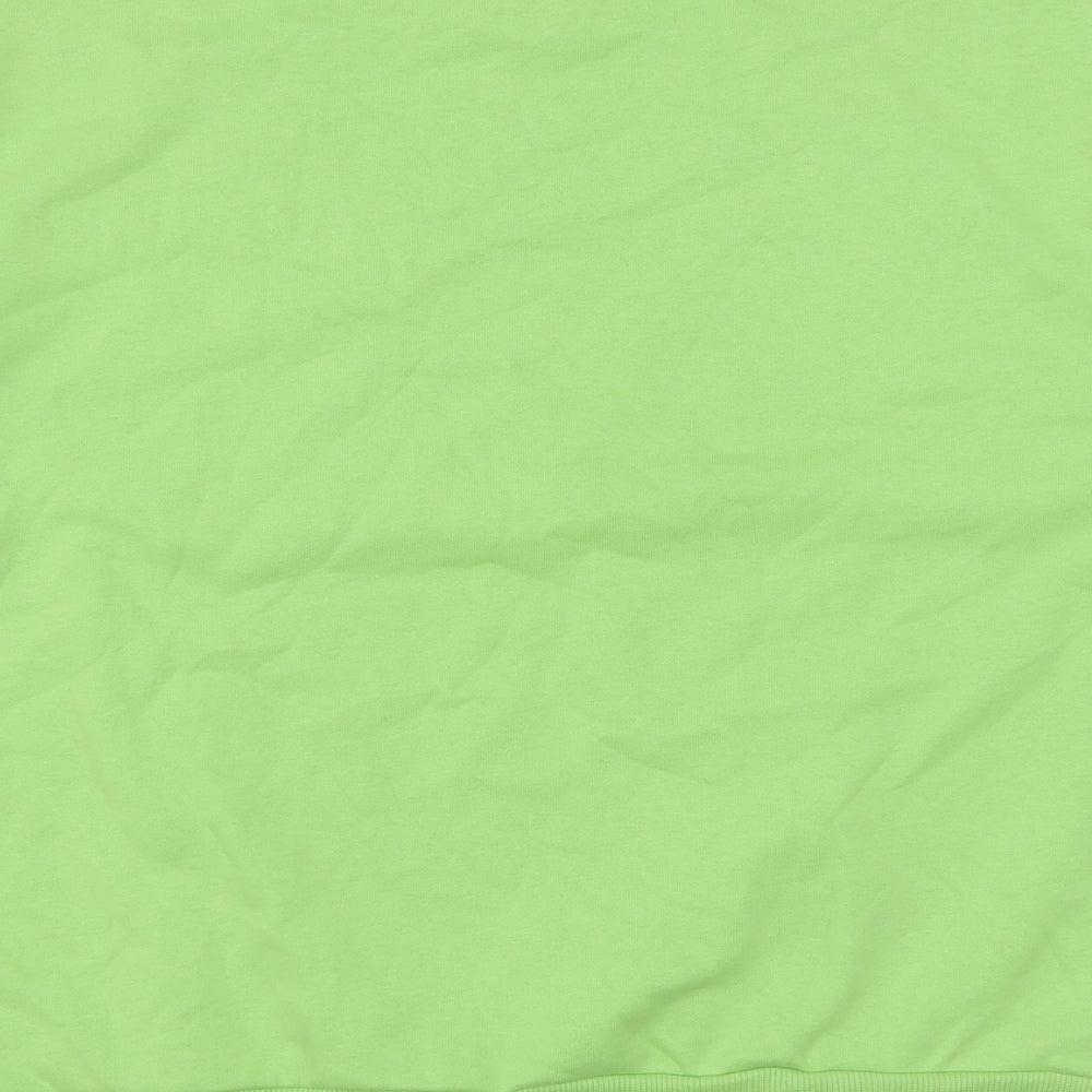 George Womens Green Cotton Pullover Sweatshirt Size XS Pullover - Don't hate meditate