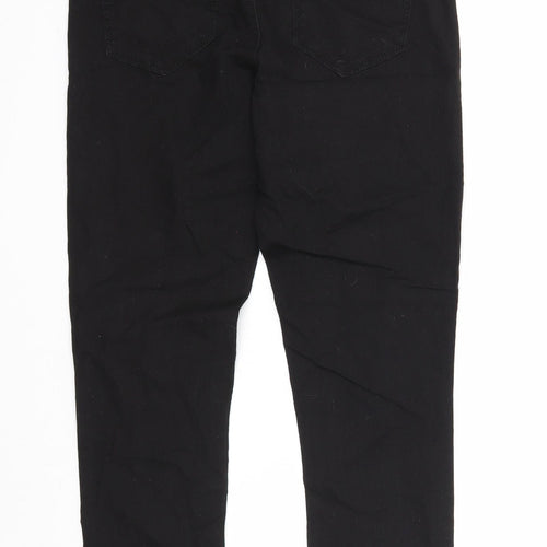 Denim & Co. Womens Black Cotton Jegging Jeans Size 10 Regular