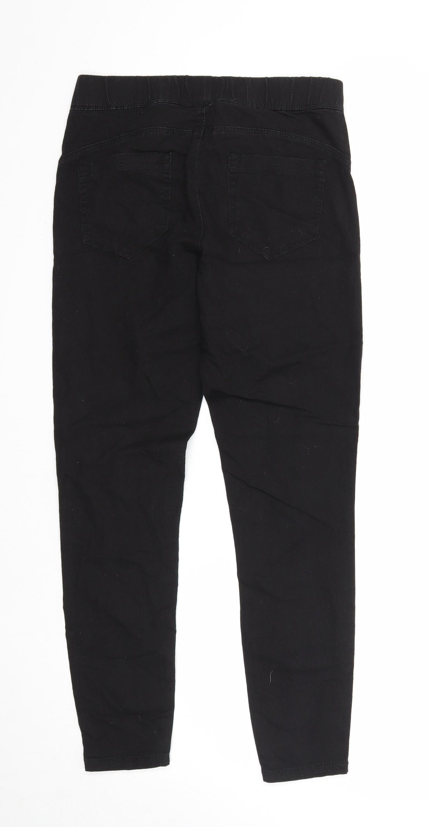 Denim & Co. Womens Black Cotton Jegging Jeans Size 10 Regular