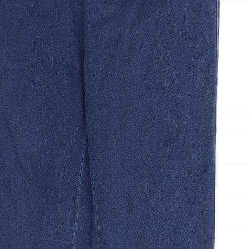 Only Womens Blue Cotton Skinny Jeans Size M Regular Zip