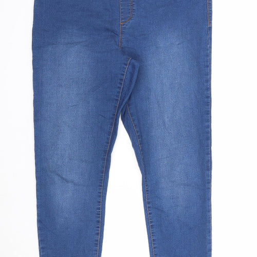 PEP&CO Womens Blue Cotton Jegging Jeans Size 18 Regular