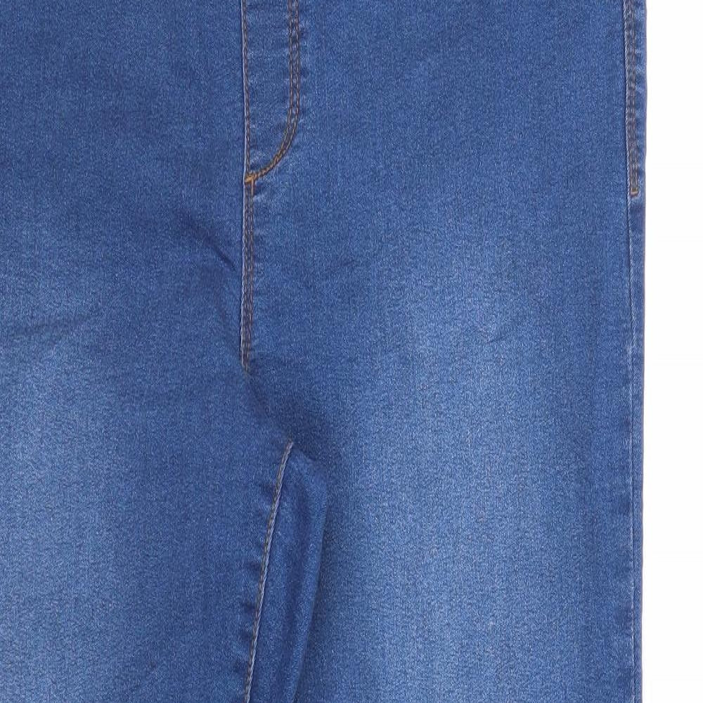 PEP&CO Womens Blue Cotton Jegging Jeans Size 18 Regular