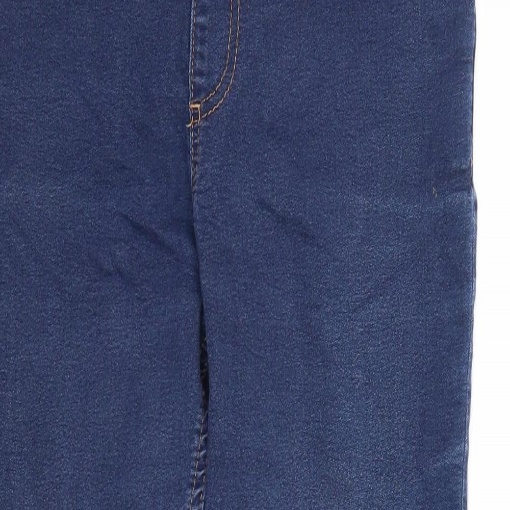 Marks and Spencer Womens Blue Cotton Jegging Jeans Size 12 Regular