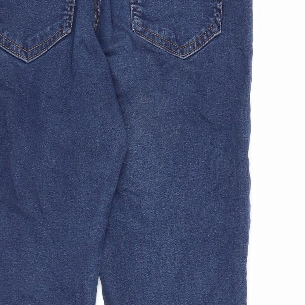 Marks and Spencer Womens Blue Cotton Jegging Jeans Size 12 Regular