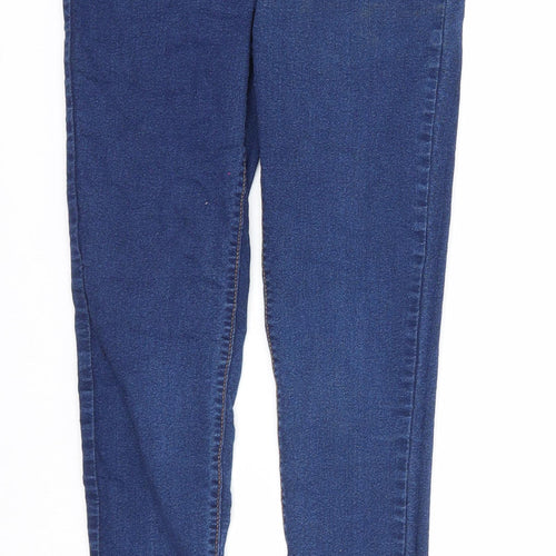 Denim & Co. Womens Blue Cotton Jegging Jeans Size 10 Regular