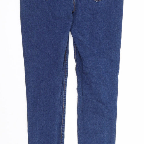 Denim & Co. Womens Blue Cotton Jegging Jeans Size 10 Regular