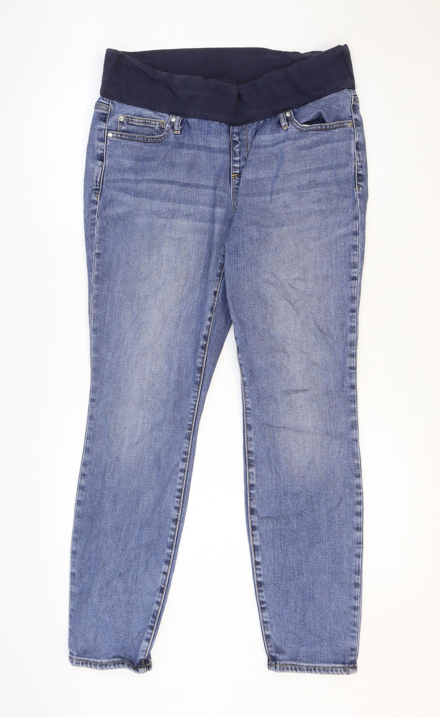 Gap Womens Blue Polyester Jegging Jeans Size 32 in Regular