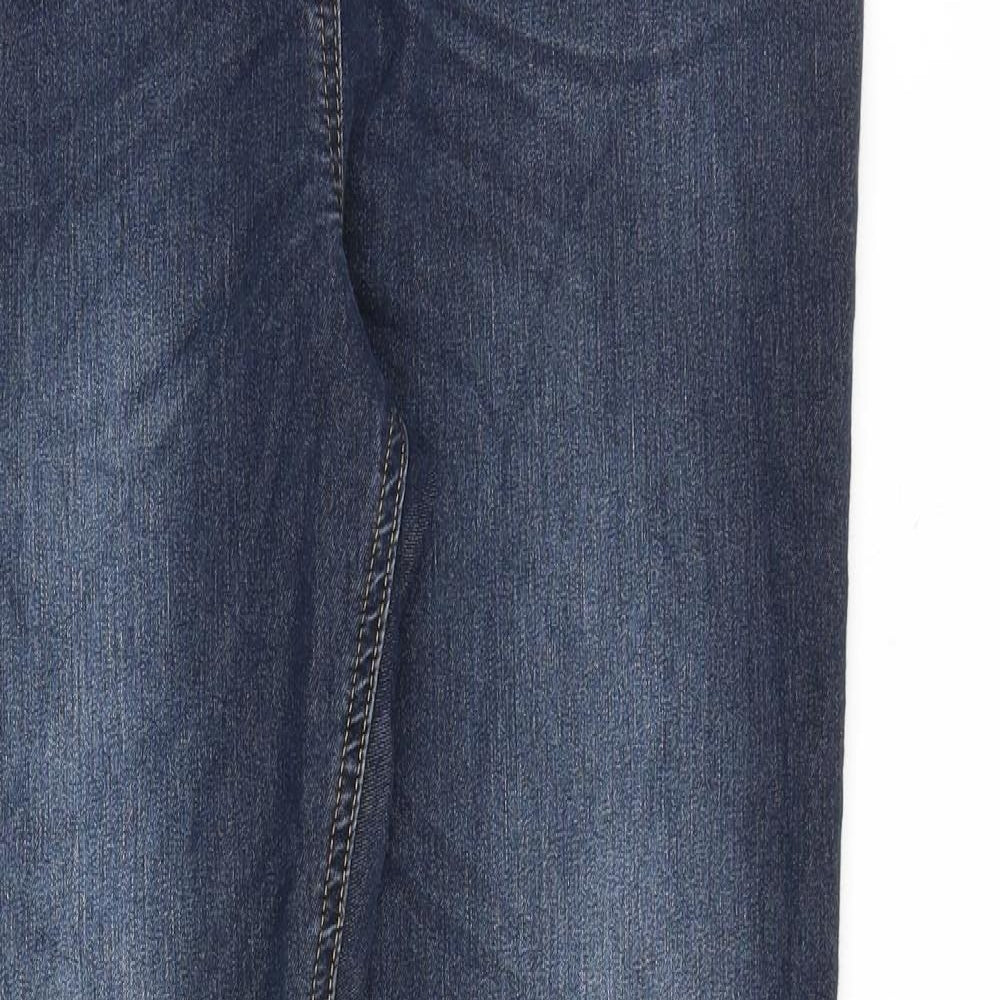 TU Womens Blue Cotton Jegging Jeans Size 16 Slim