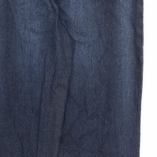TU Womens Blue Cotton Jegging Jeans Size 16 Slim
