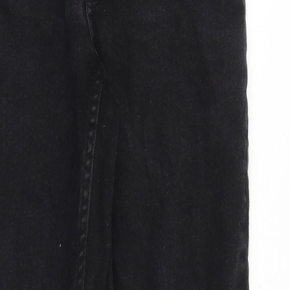 ASOS Mens Black Cotton Skinny Jeans Size 26 in Regular Zip