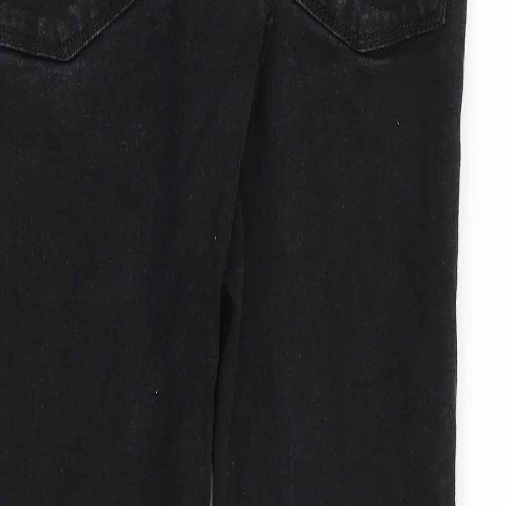 ASOS Mens Black Cotton Skinny Jeans Size 26 in Regular Zip