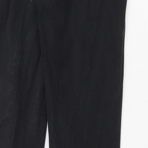 Bee Inspired Womens Black Cotton Skinny Jeans Size 32 in Regular Zip