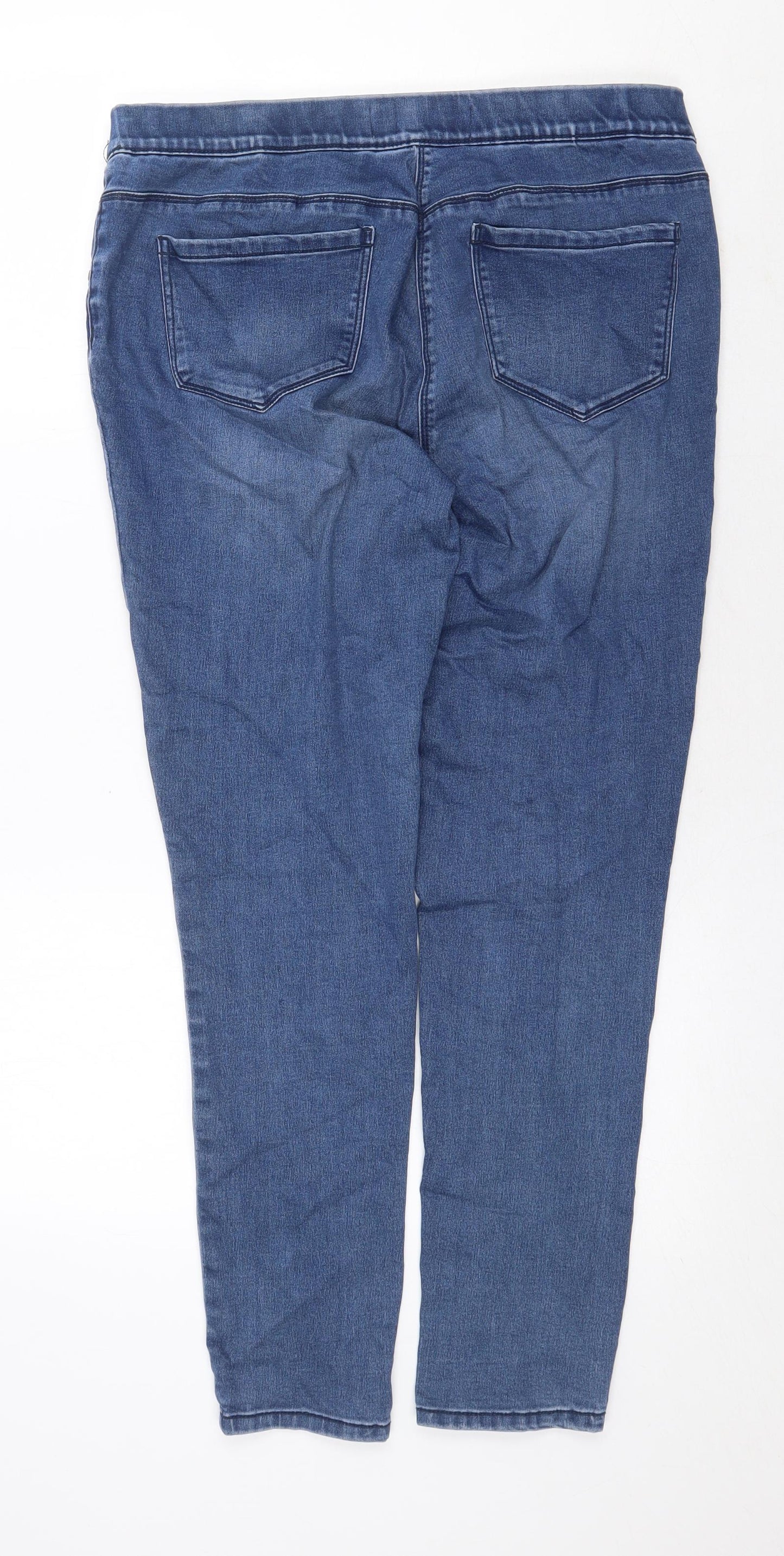 George Womens Blue Cotton Jegging Jeans Size 14 Regular