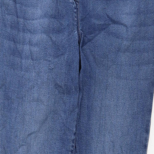 George Womens Blue Cotton Jegging Jeans Size 14 Regular