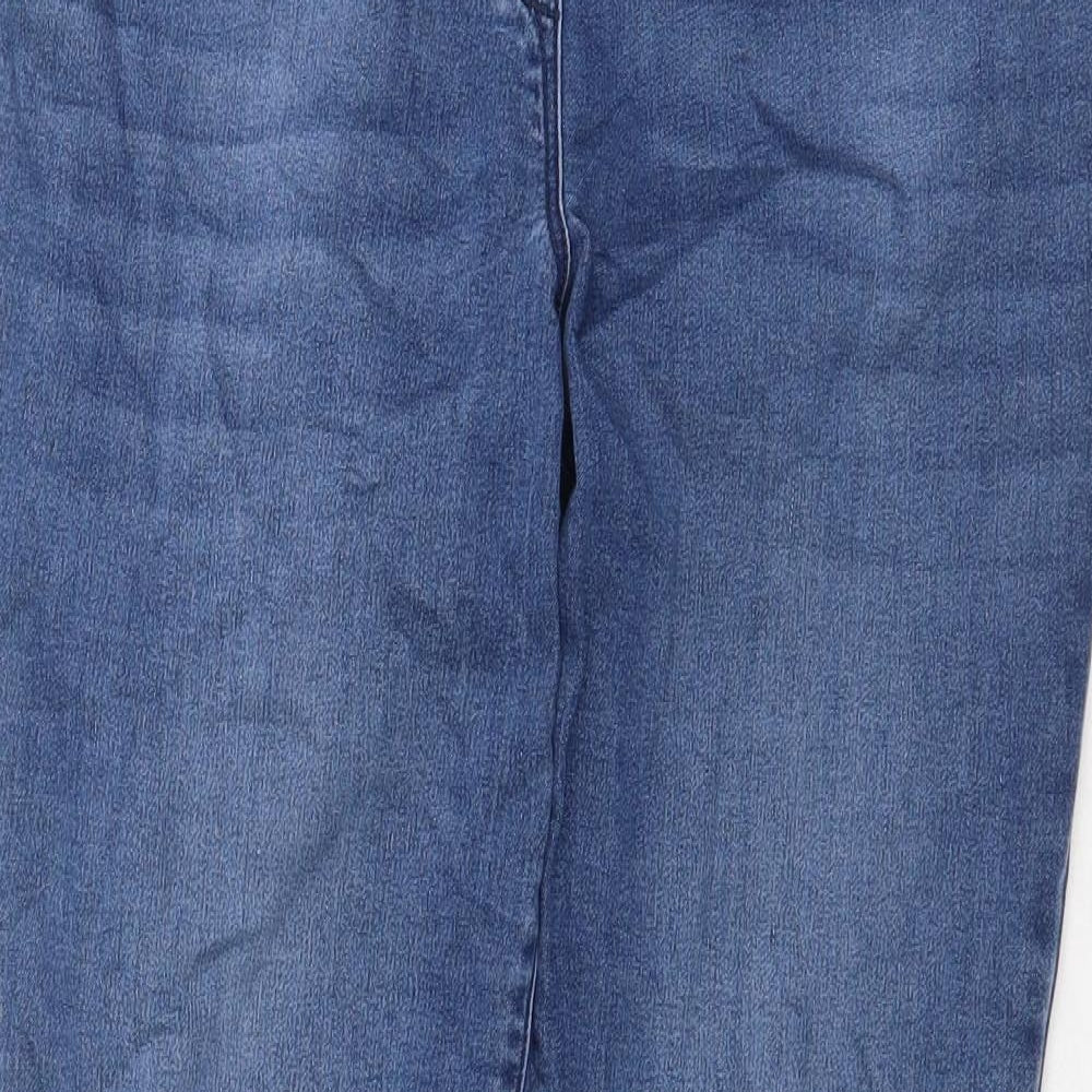 George Womens Blue Cotton Jegging Jeans Size 14 Regular