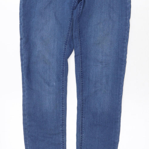 H&M Womens Blue Cotton Jegging Jeans Size 10 Regular