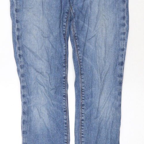 Black Orchid Womens Blue Cotton Skinny Jeans Size 28 in Regular Zip