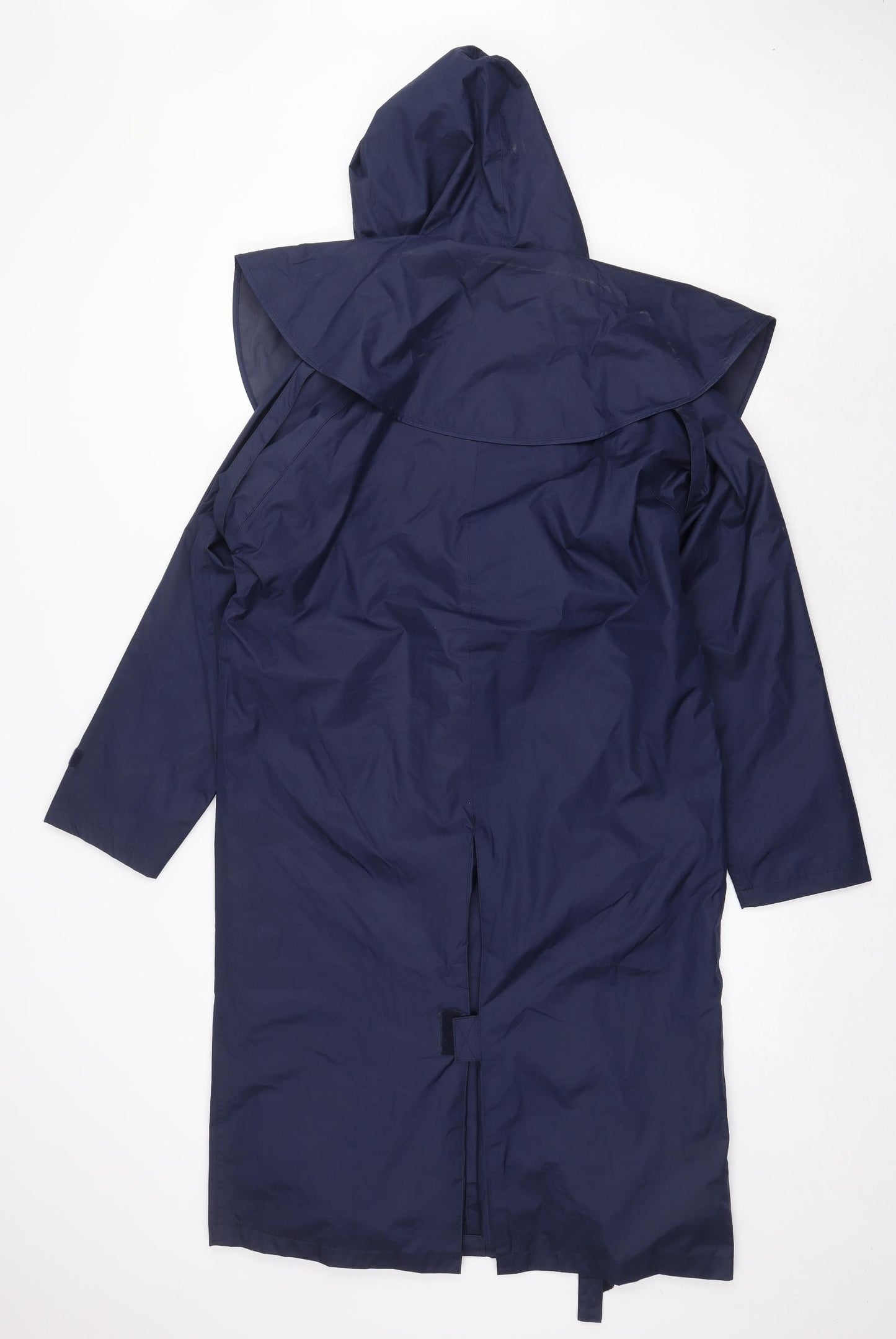 Rydale Womens Blue Rain Coat Coat Size 10 Zip