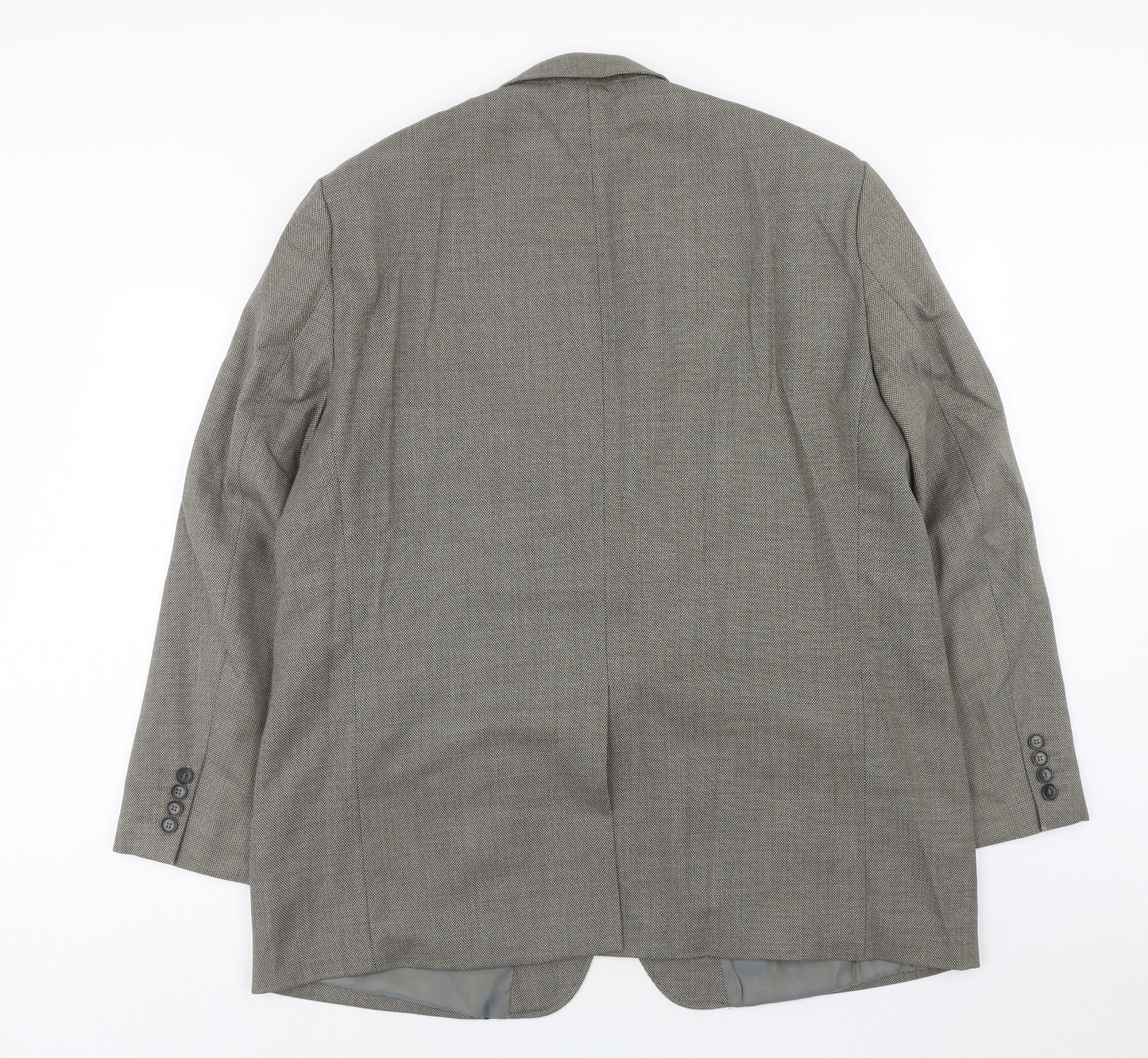 Marks and Spencer Mens Grey Wool Jacket Suit Jacket Size 46 Regular