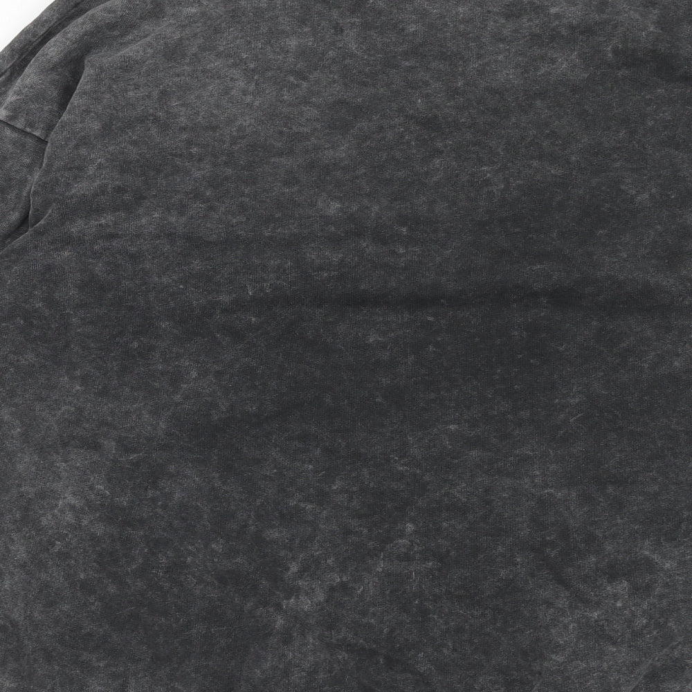 Bershka Womens Grey Cotton Pullover Sweatshirt Size S Pullover - Shere Khan, Fierce!