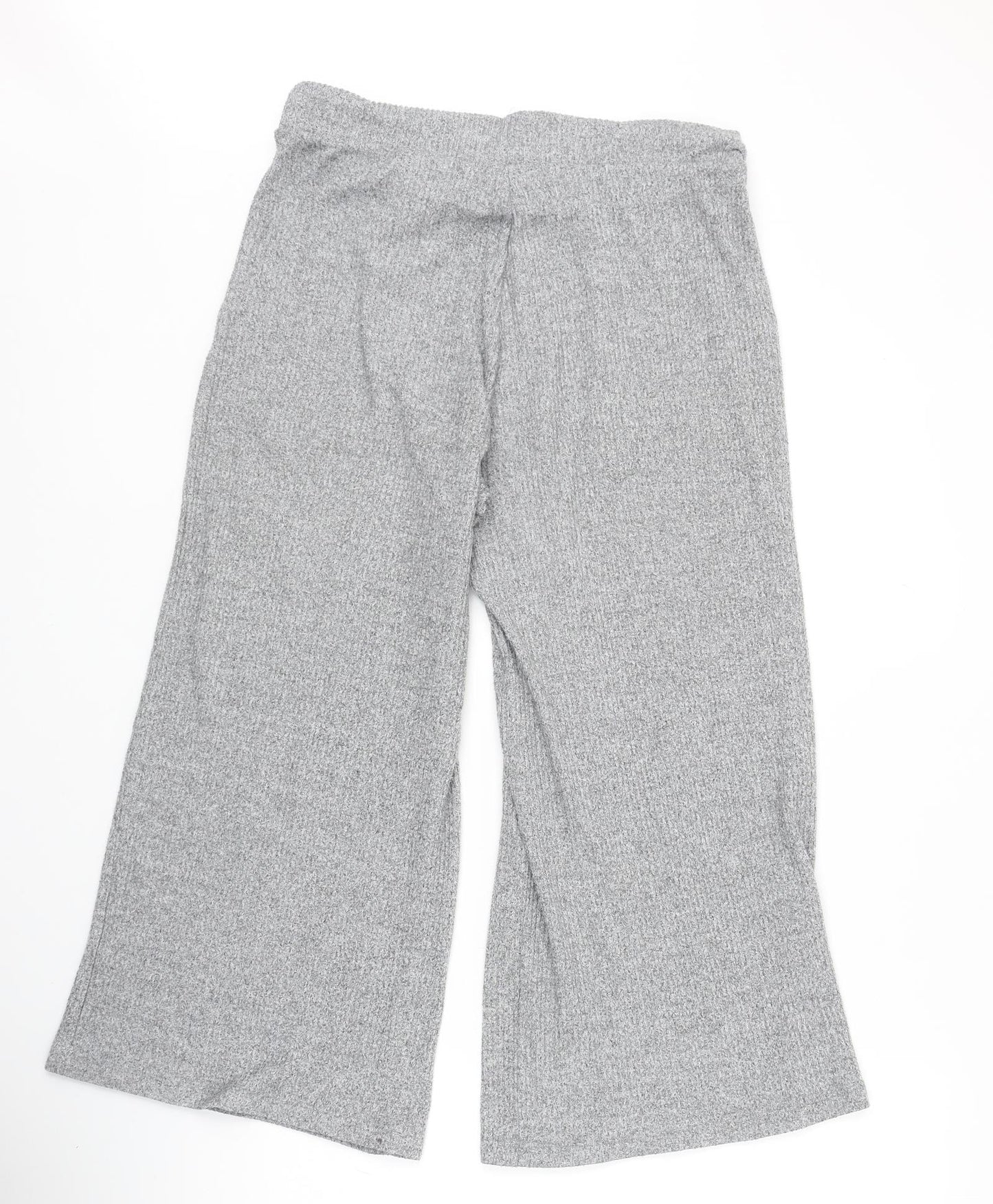 Marks and Spencer Womens Green Polyester Sweatpants Trousers Size 12 Regular Drawstring