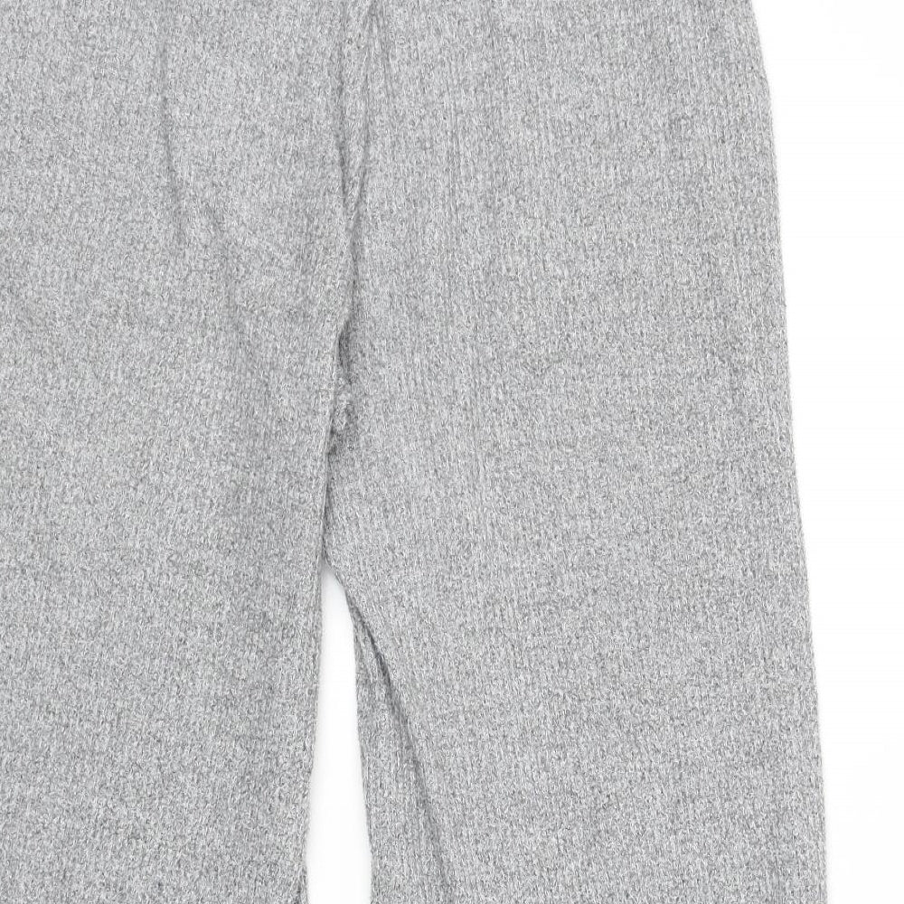 Marks and Spencer Womens Green Polyester Sweatpants Trousers Size 12 Regular Drawstring
