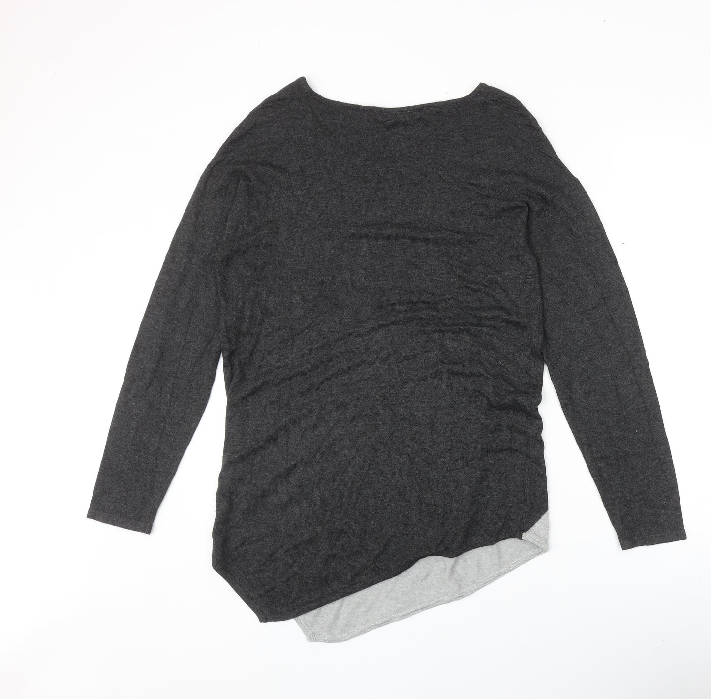 Body Flirt Womens Green Round Neck Viscose Pullover Jumper Size M