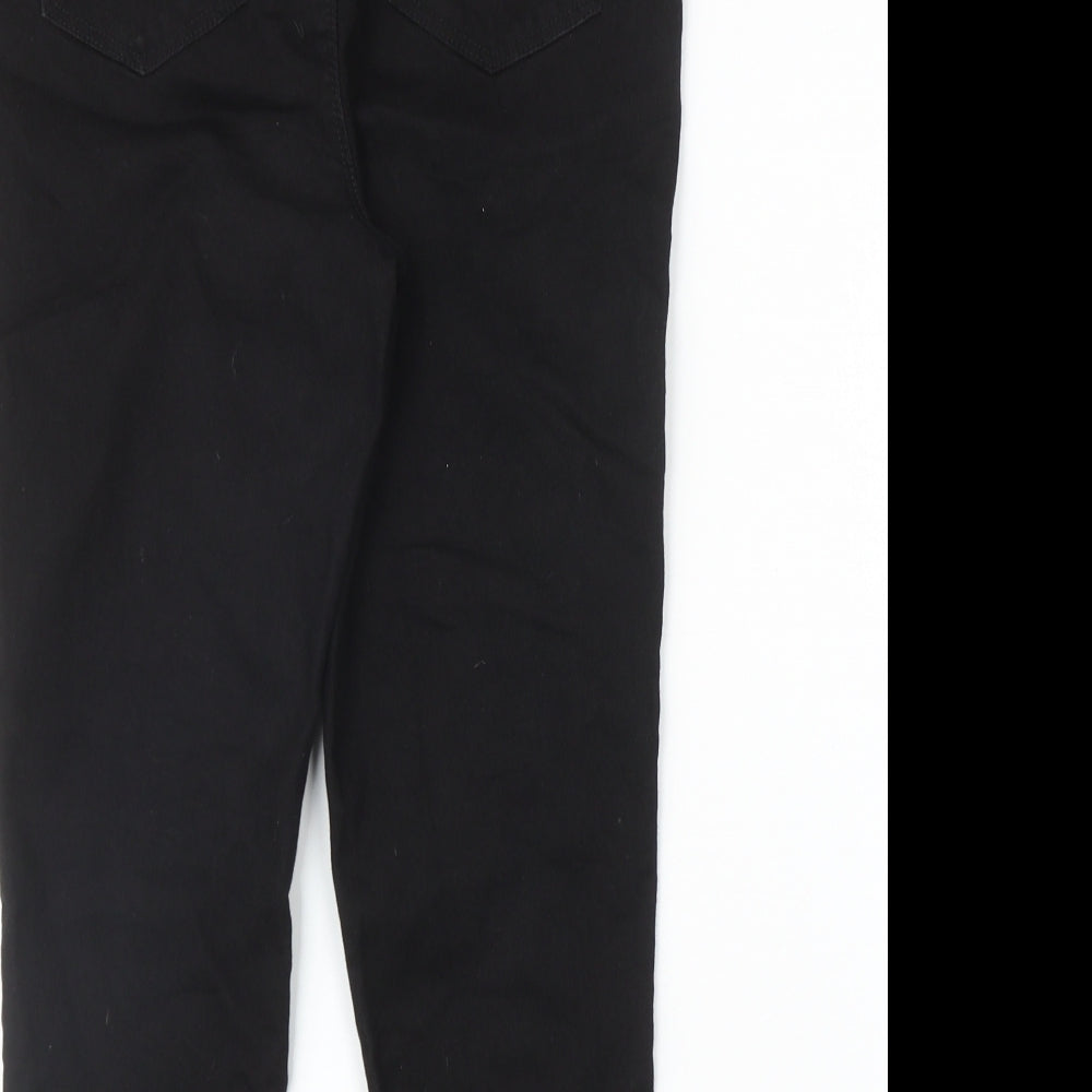 Matalan Womens Black Cotton Jegging Jeans Size 12 Regular