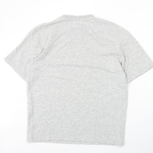 H&M Womens Green Camel Basic T-Shirt Size S Round Neck